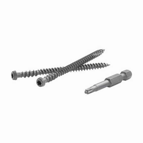 Fastenmaster  TrapEase 2.5 in. Torx TTAP Star Head Zinc Carbon Steel Composite Deck Screws Brown - 1050 Per Box