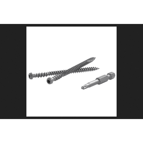 TRAPEASE SCREW REDWOOD