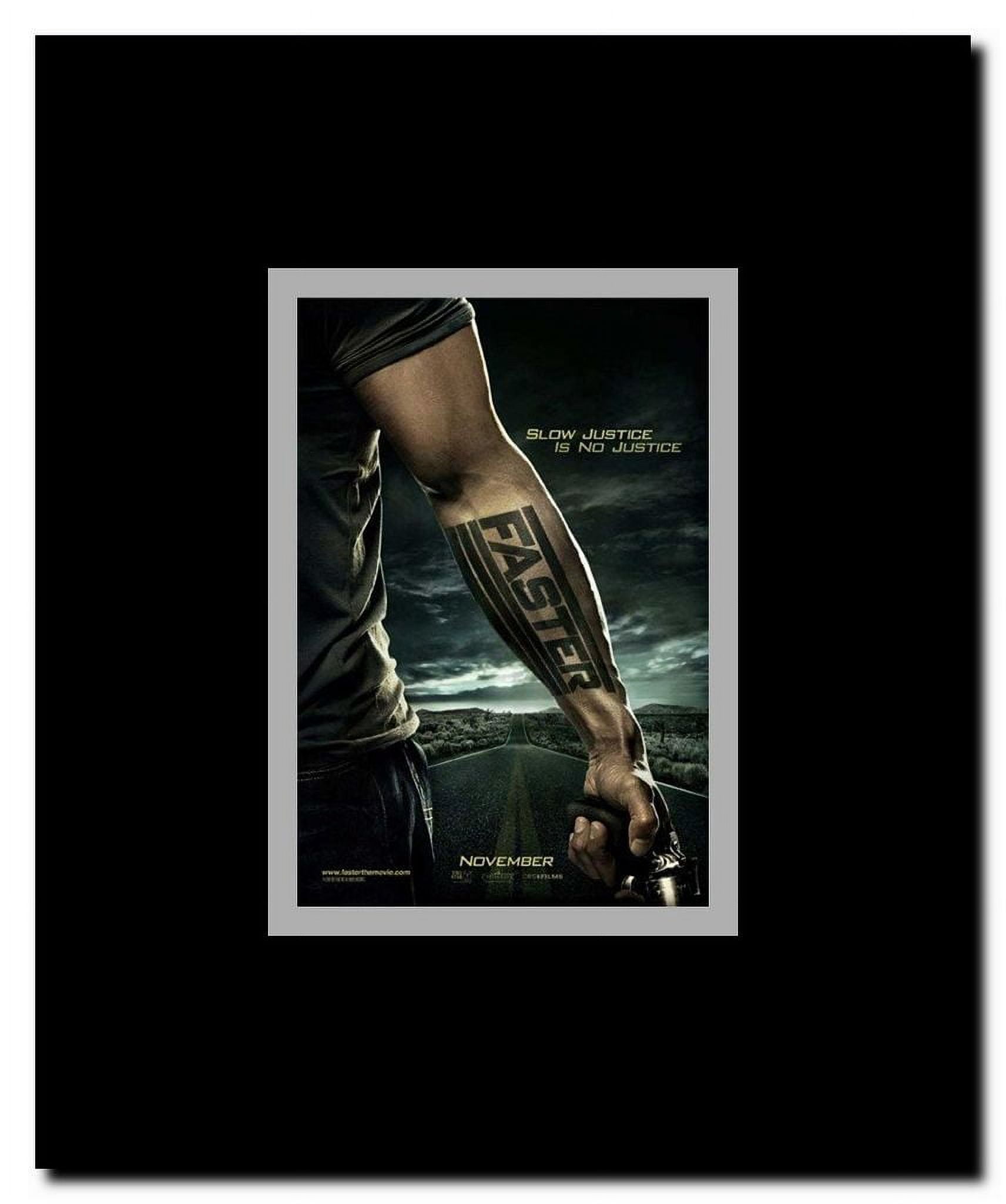 Faster Framed Movie Poster