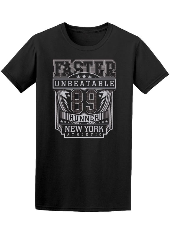 Faster Unbeatable 89 Runner T-Shirt Men -Image by Shutterstock, Male Large
