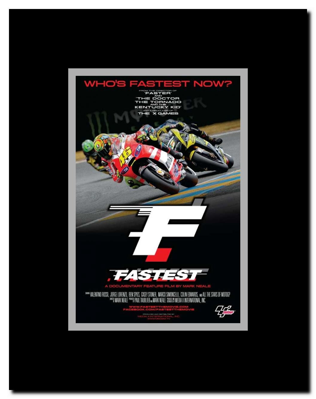 Fastest Framed Movie Poster
