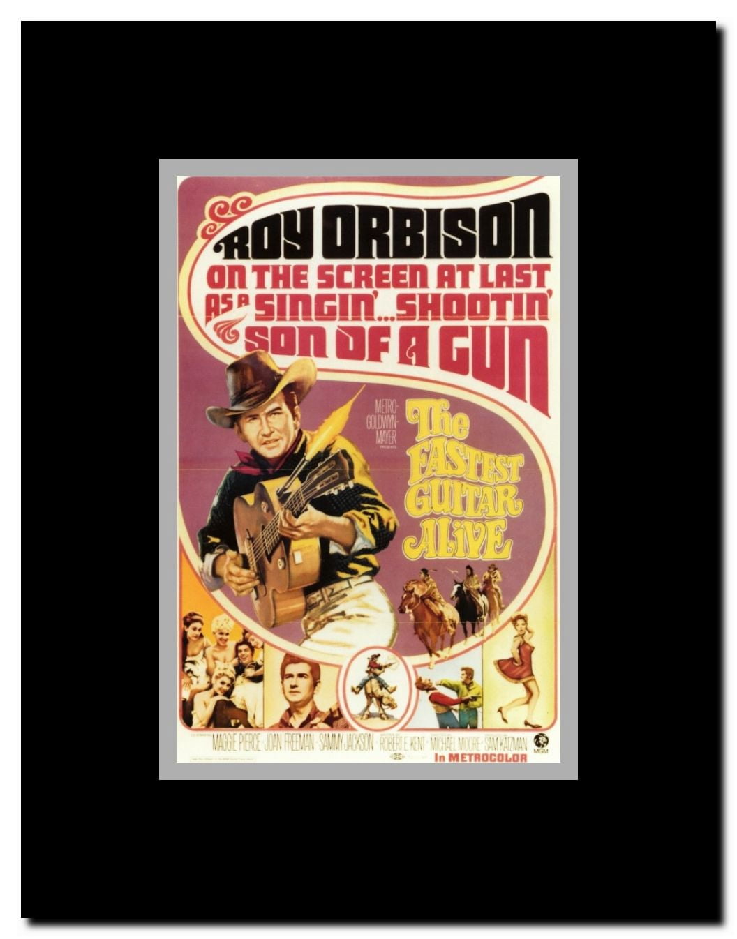 Fastest Guitar Alive Framed Movie Poster