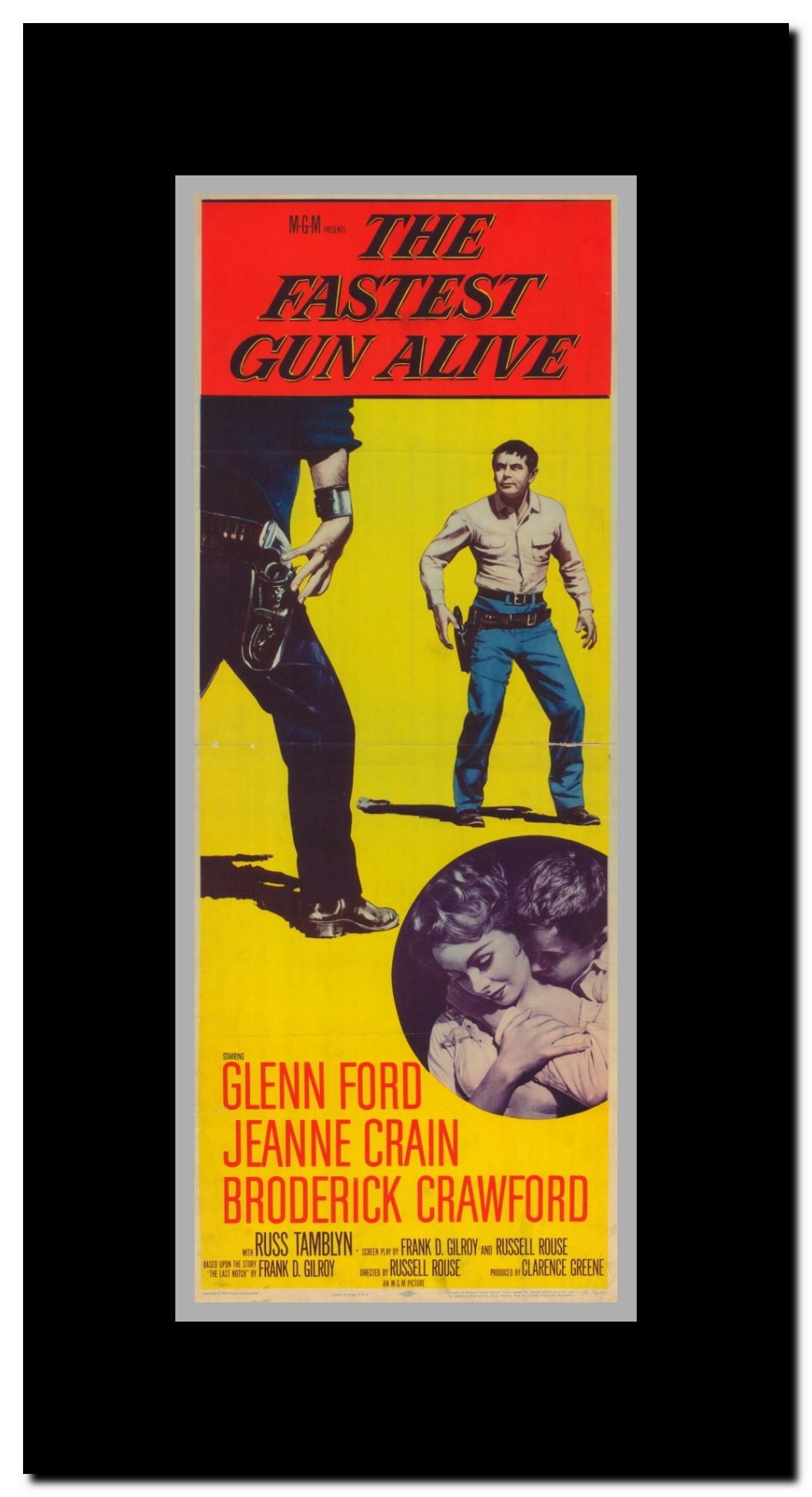 Fastest Gun Alive Framed Movie Poster