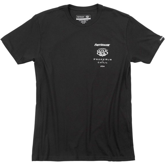 Fasthouse 805 Sunset T-Shirt (Large, Black)