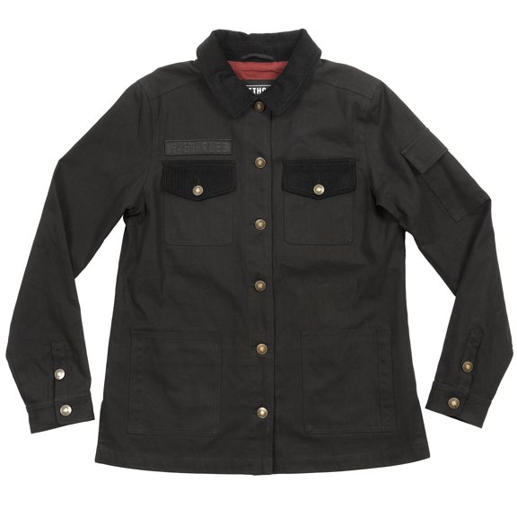 Fasthouse Grafter Chore Womens Jacket (Large, Black)
