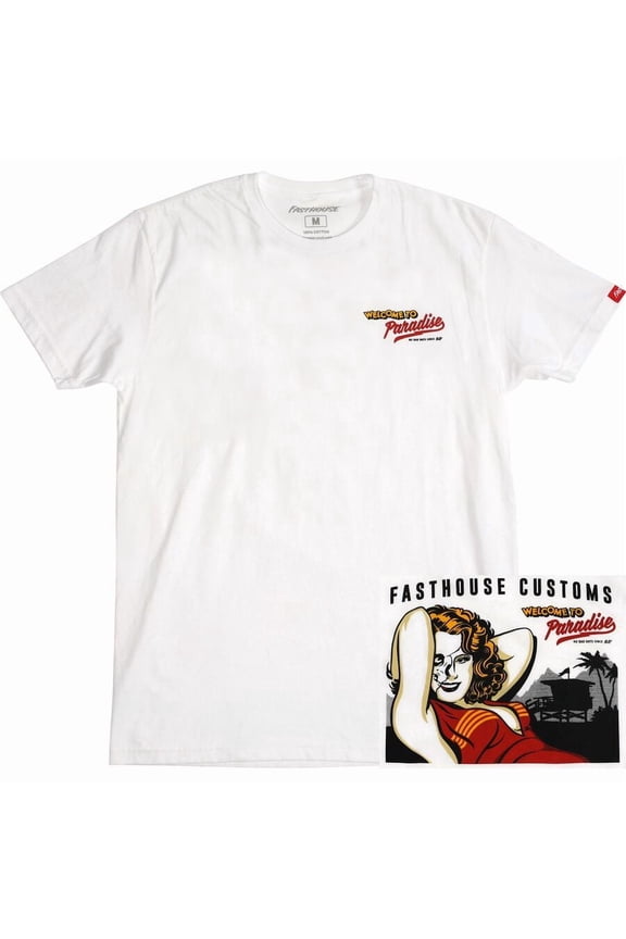 Paradise T-Shirt (Medium, White)