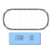 Fastrack 48X96 Track Complete Oval Set
