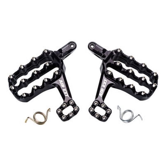 Fastway Air Ext Motorcycle Foot Pegs Kit Black for Triumph Tiger 800XC 2013-2014