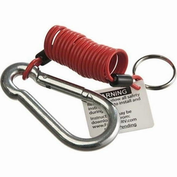 Fastway & Equal-i-Zer  4 ft. Zip Coiled Breakaway Cable