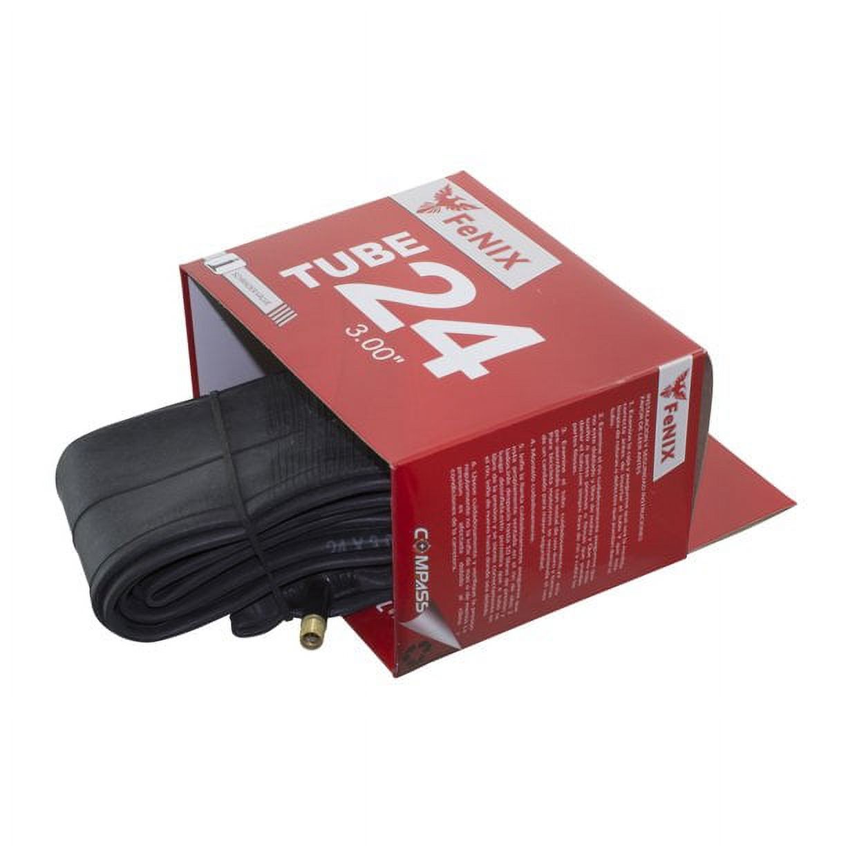 Fat Bike Bicycle Inner Tube 24 inch x 2.35/3.0 Schrader Valve