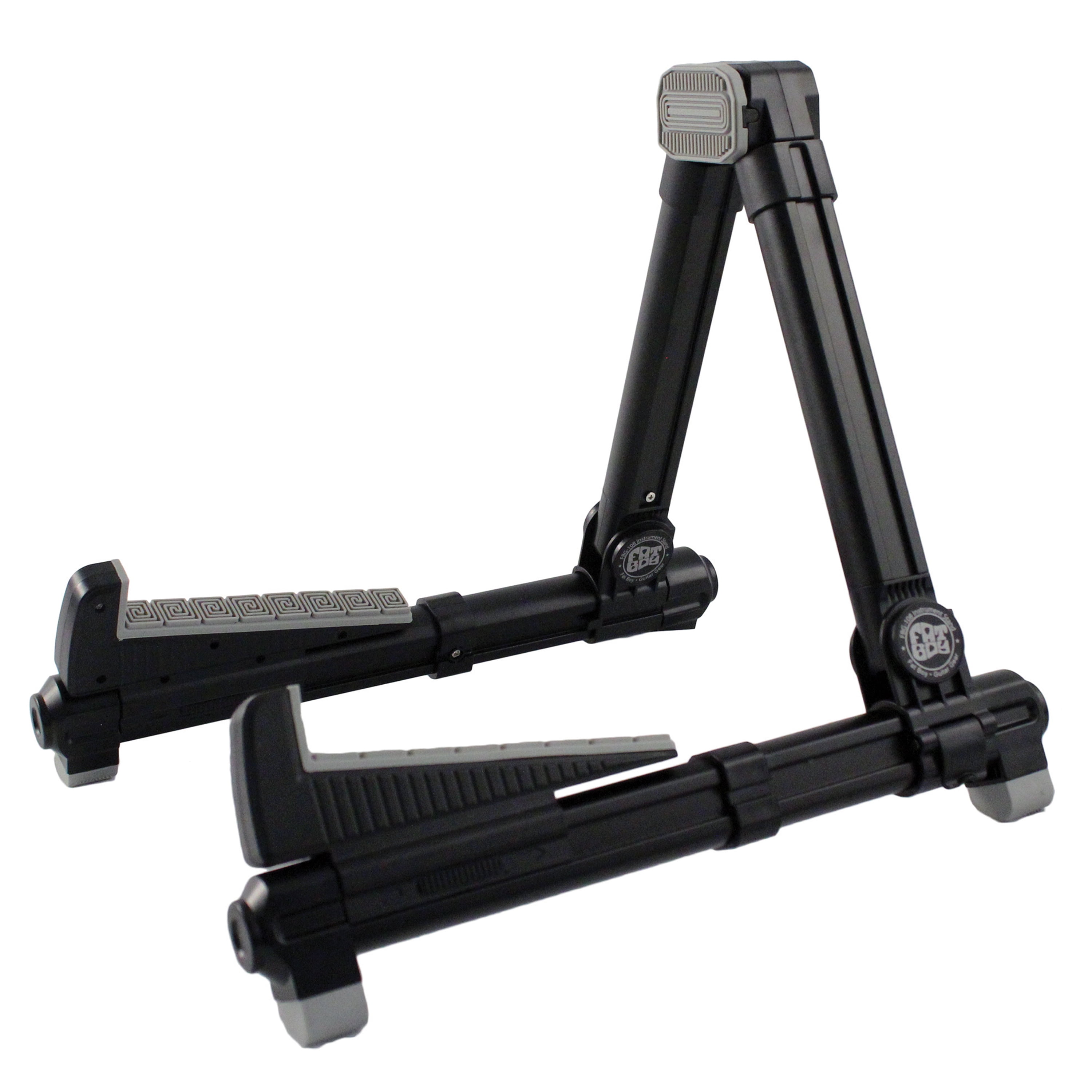 Fat Boy FBG-108BK Compact Folding Aluminum Guitar Stand In Black