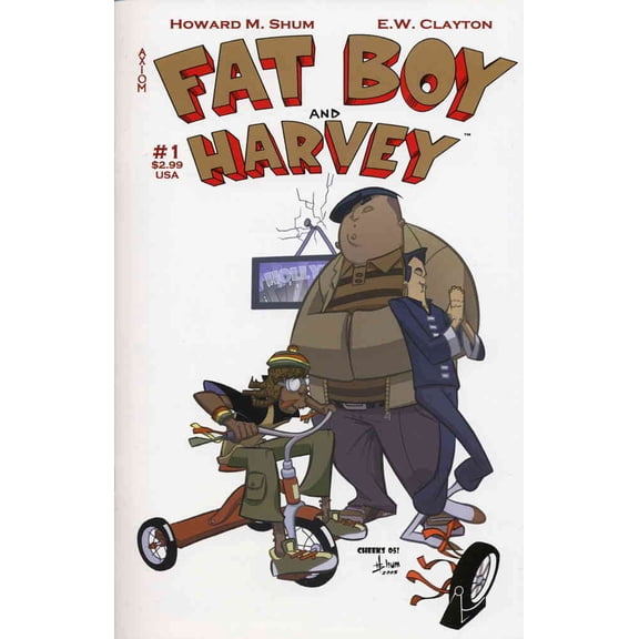 Fat Boy and Harvey #1 VF ; Axiom Comic Book