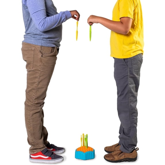 Fat Brain Toys Drop Shot - Ready, Aim, Drop! 2-Player Skill Game for Ages 6+