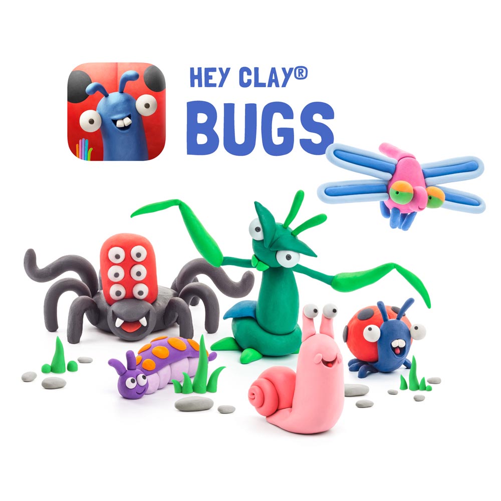 Fat Brain Toys Hey Clay - Bugs - Walmart.com