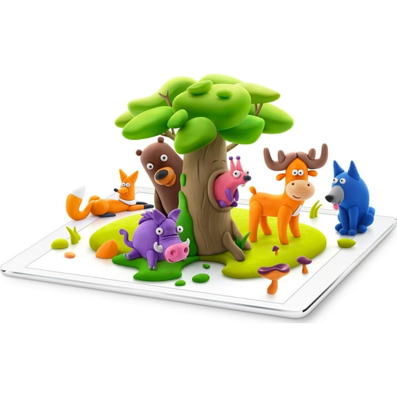 Fat Brain Toys Hey Clay Kit - Forest Animals
