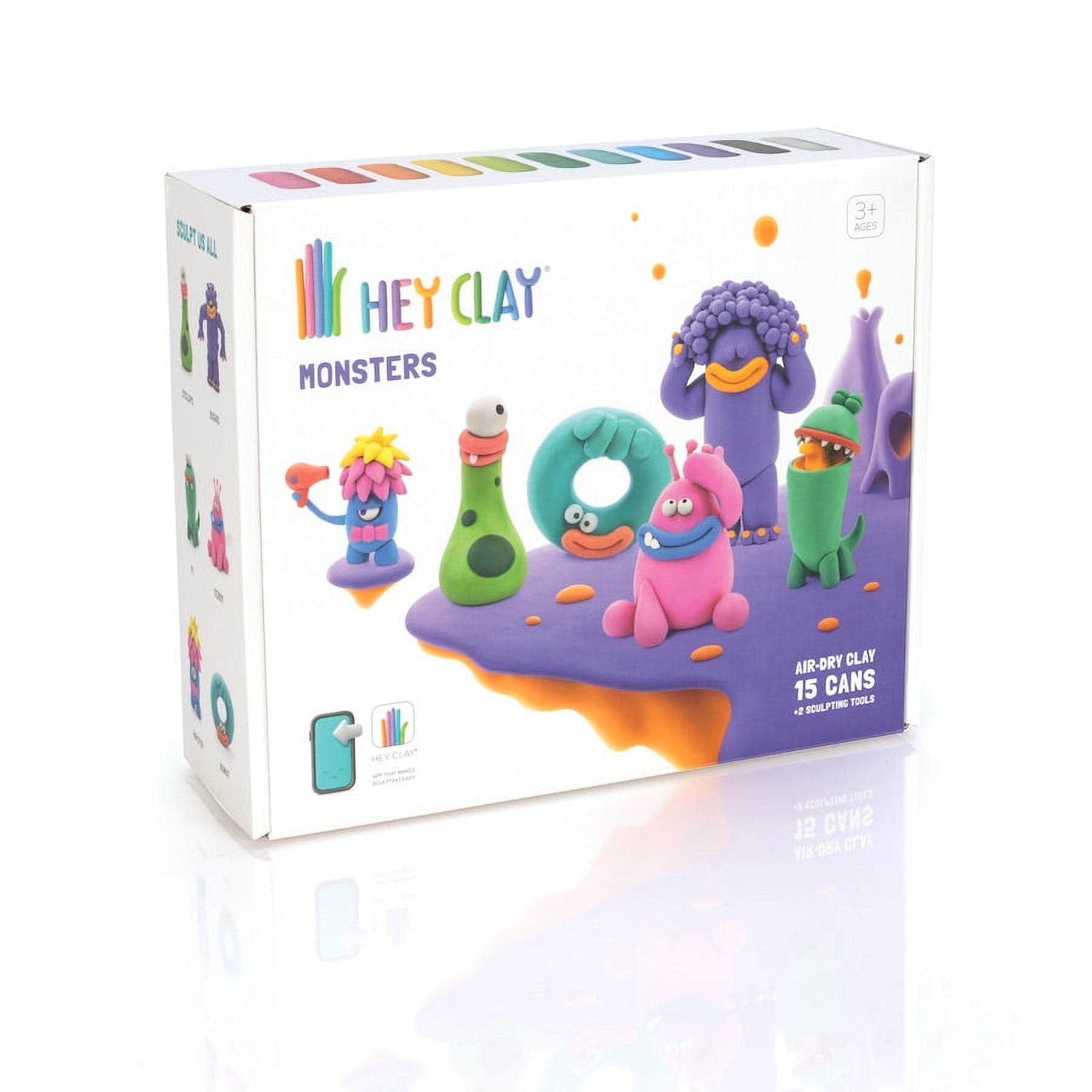 ToyVelt Clay Dinosaur Toys Set for Kids Magic Modeling, 26 Pieces