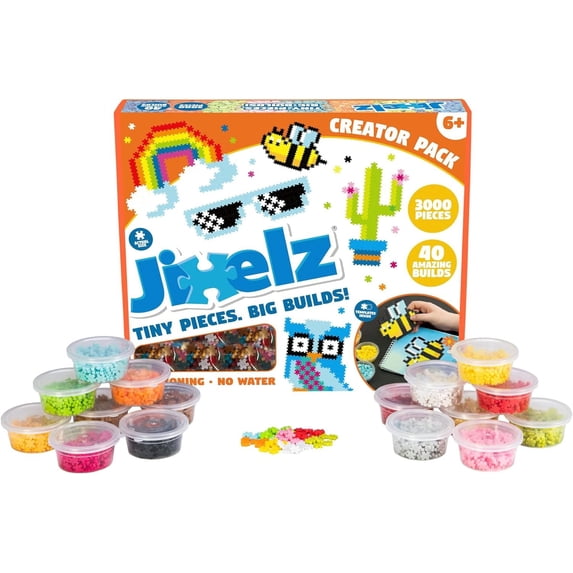 Fat Brain Toys Jixelz Creator Craft Kit, 3,000 Pieces, Ages 6 and Up ...