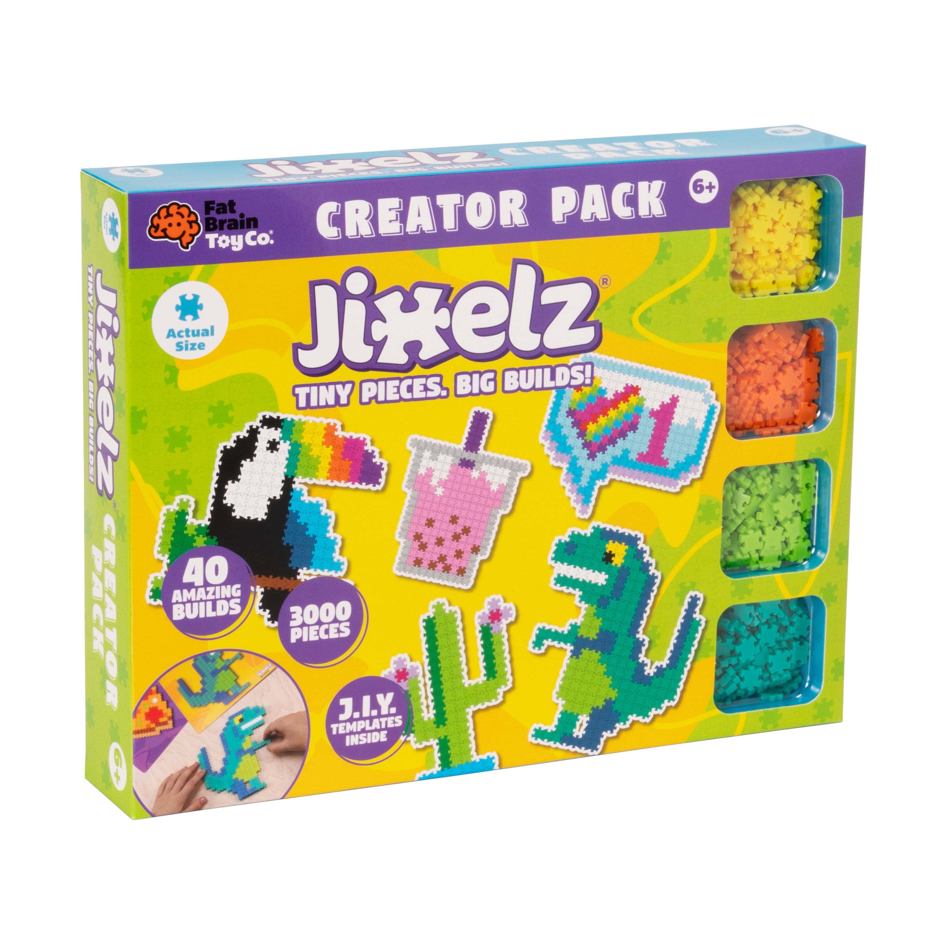 Fat Brain Toy Co. Jixelz Creator Pack: 3000 Pcs
