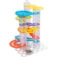 thumbnail image 1 of Fat Brain Toys Trestle Tracks Builder Set - 73-Piece Modular Marble Run, Ages 8+, 1 of 7