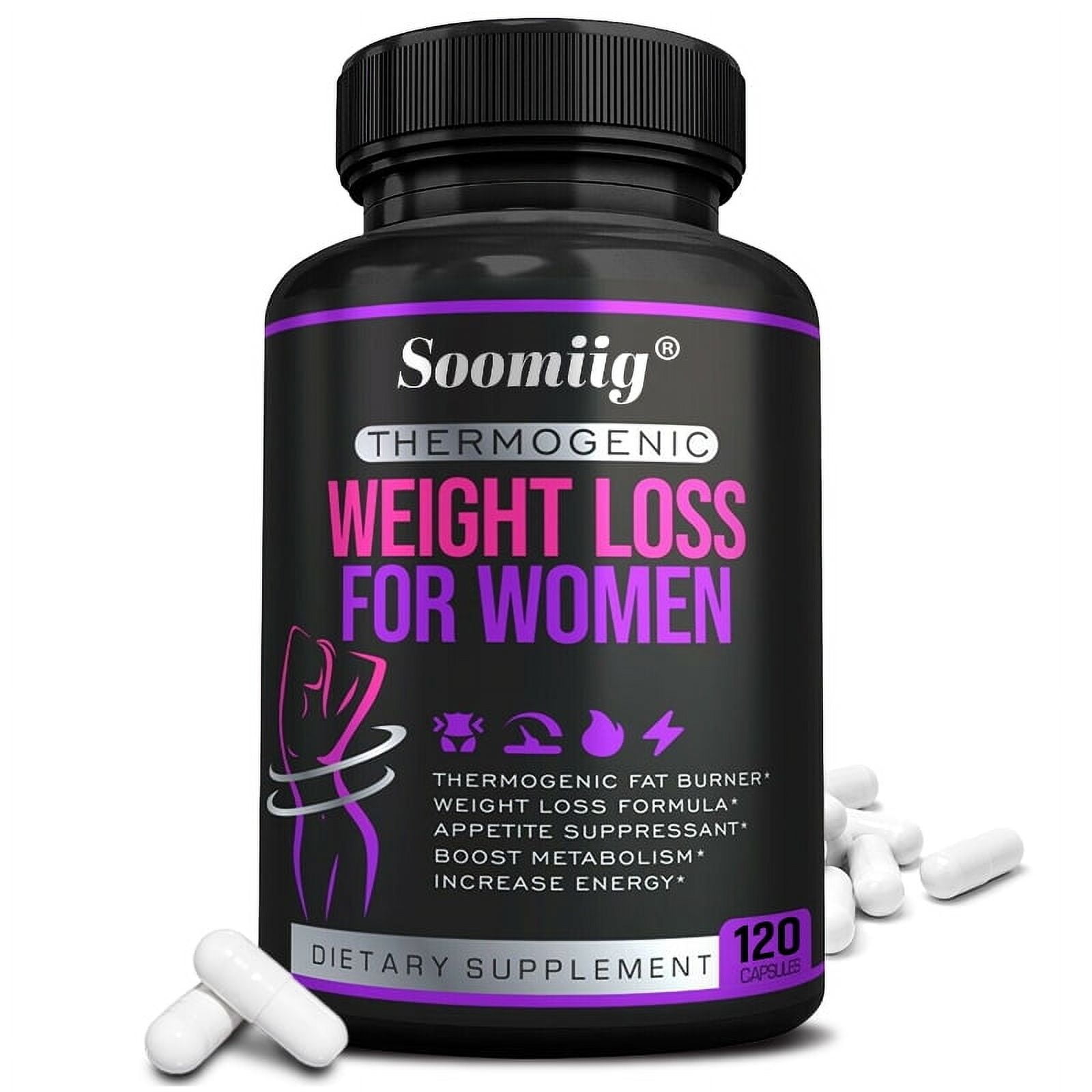 Fat Burners For Women, with Green Coffee Bean and Raspberry Ketones Metabolism Booster &  Weight Loss - 120 Capsules