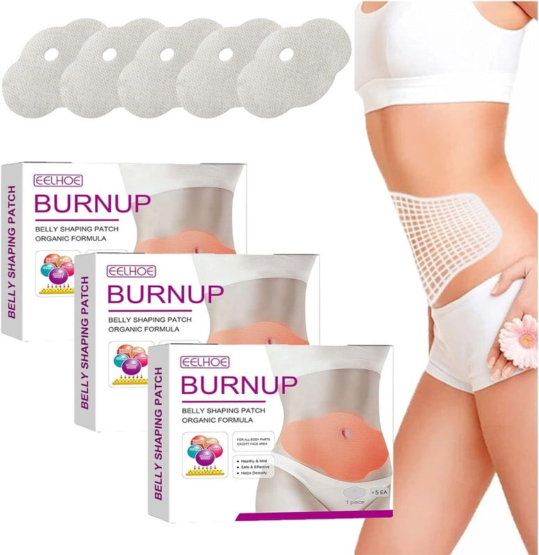 5pcs/Box Slimming Patches Firming and Shaping Contouring Patch Belly  Lifting Stickers Fat Burning Body Wrap Belly Slim Plaster