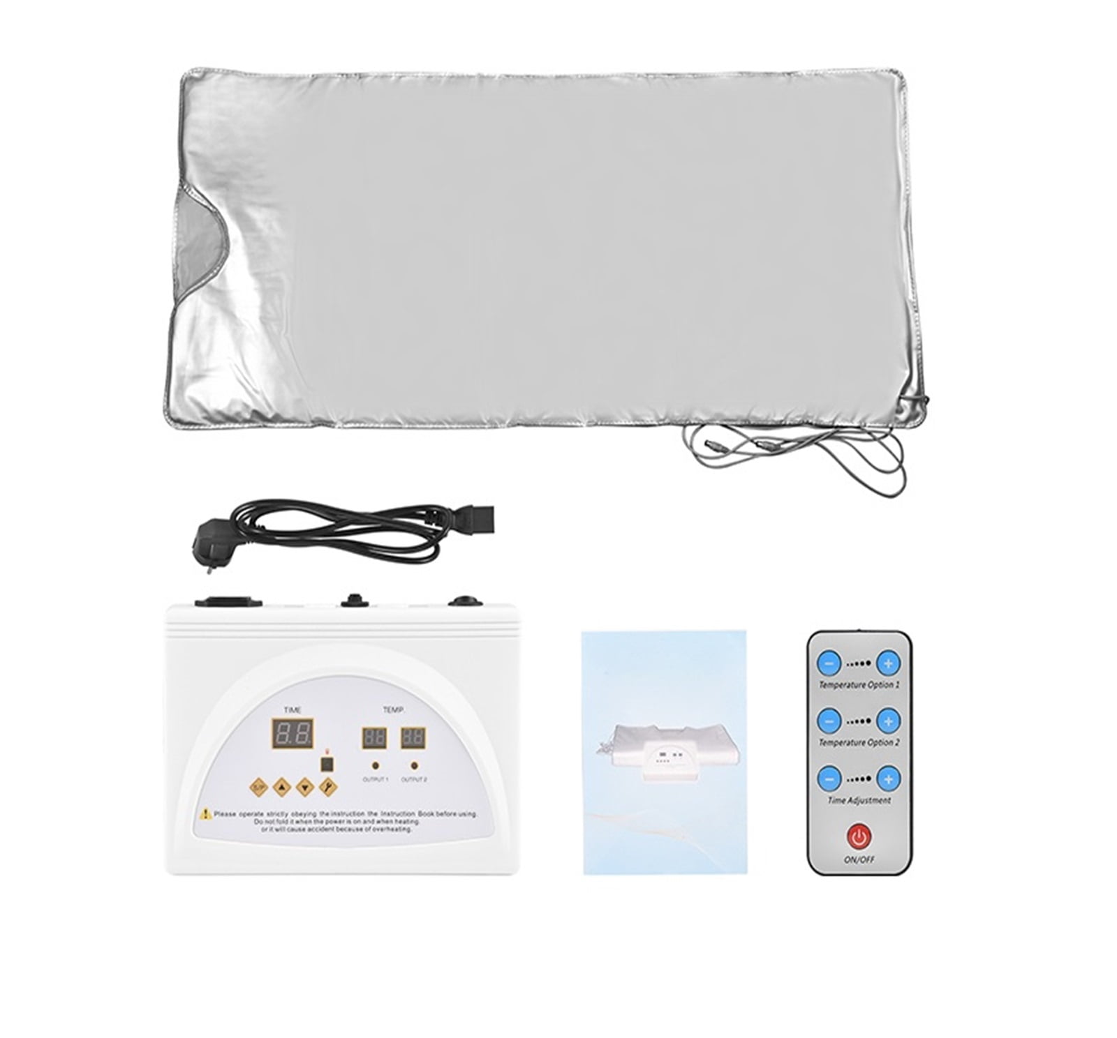 Fat Burning Sauna Blanket Slimmin For Weight Loss Spa Detox, Infrarred Remote Control Heating Blanket For Home Body Shaper ,Personal Sauna Steam Detox