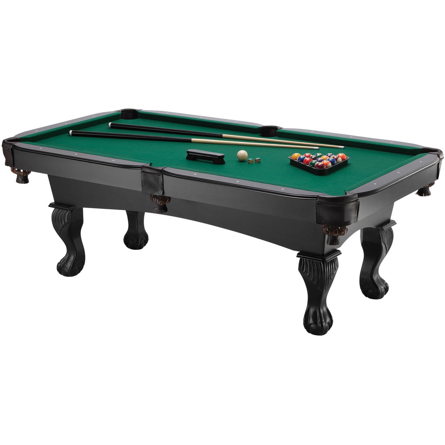 Fat Cat 7 Foot Kansas Billiards Table with Ball and Claw Legs