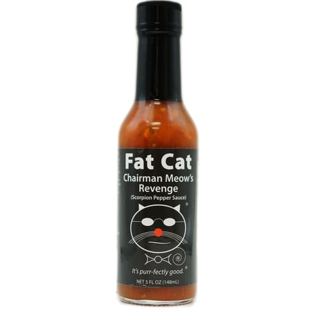 Chairman Meow's Revenge Scorpion Pepper Hot Sauce by Fat Cat Gourmet