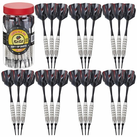 Viper - Fat Cat Darts in a Jar Soft Tip 17 Grams - Multi