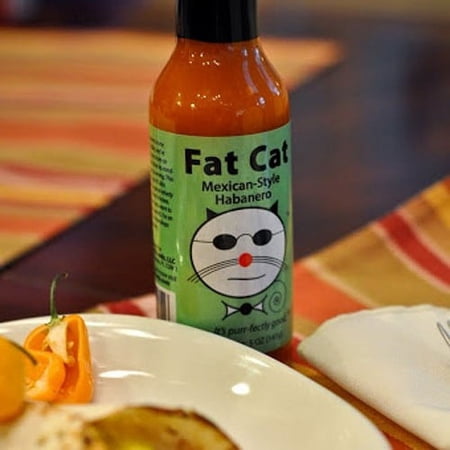 Fat Cat Mexican Style Habanero Hot Sauce