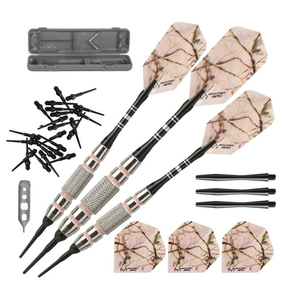 Fat Cat RealTree APC Soft Tip Dart Set, 16 Grams