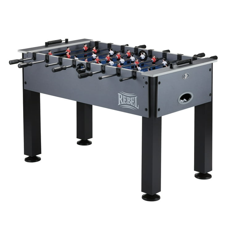 Fat Cat Rebel 4.5' Foosball Table with Easy Snap Rods for Quick