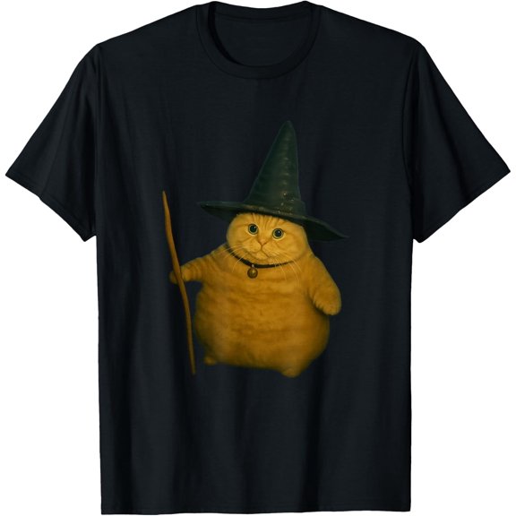 Fat Cat Witch T-Shirt