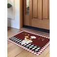 thumbnail image 1 of Fat Chef Door Mat&nbsp;Indoor Outdoor Entrance,Non Slip Small Rug for Kitchen Bathroom Entryway Rug,Red Gourmet Kitchen Red Black Buffalo Plaid Washable Doormat Floor Mat 16x24 Inch, 1 of 8