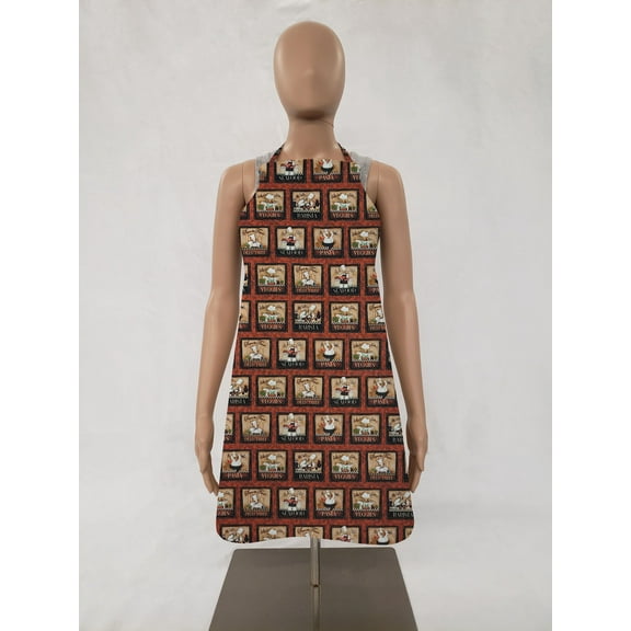 Fat Chefs Bib Apron by Penny's Needful Things (Bistro Chefs)