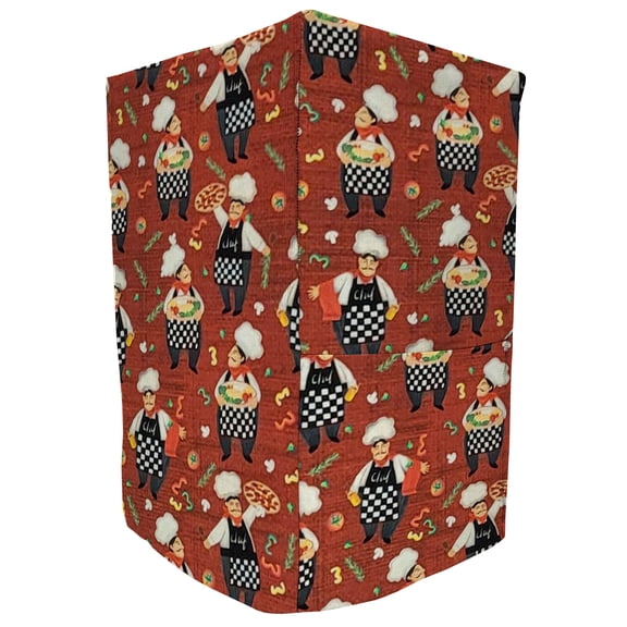 Fat Chefs Coffee Maker Cover by Penny's Needful Things (Pizza Chefs)
