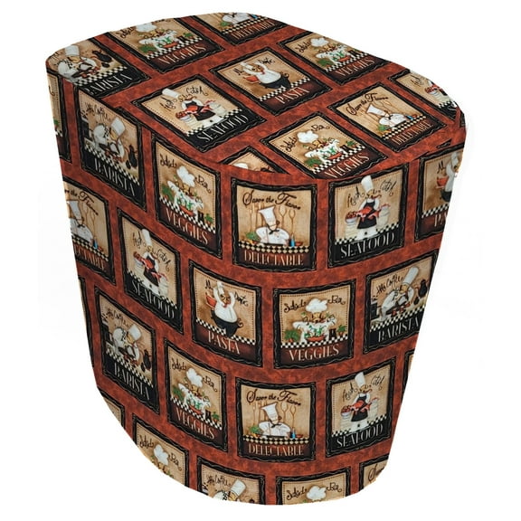 Fat Chefs Cover Compatible with Keurig Coffee Maker by Penny's Needful Things (Bistro Chefs) (Other Models (See Sizing Chart))