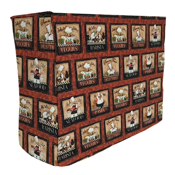 Fat Chefs Cover Compatible with Ninja Foodi Digital Air Fry Oven by Penny's Needful Things (Bistro Chefs)