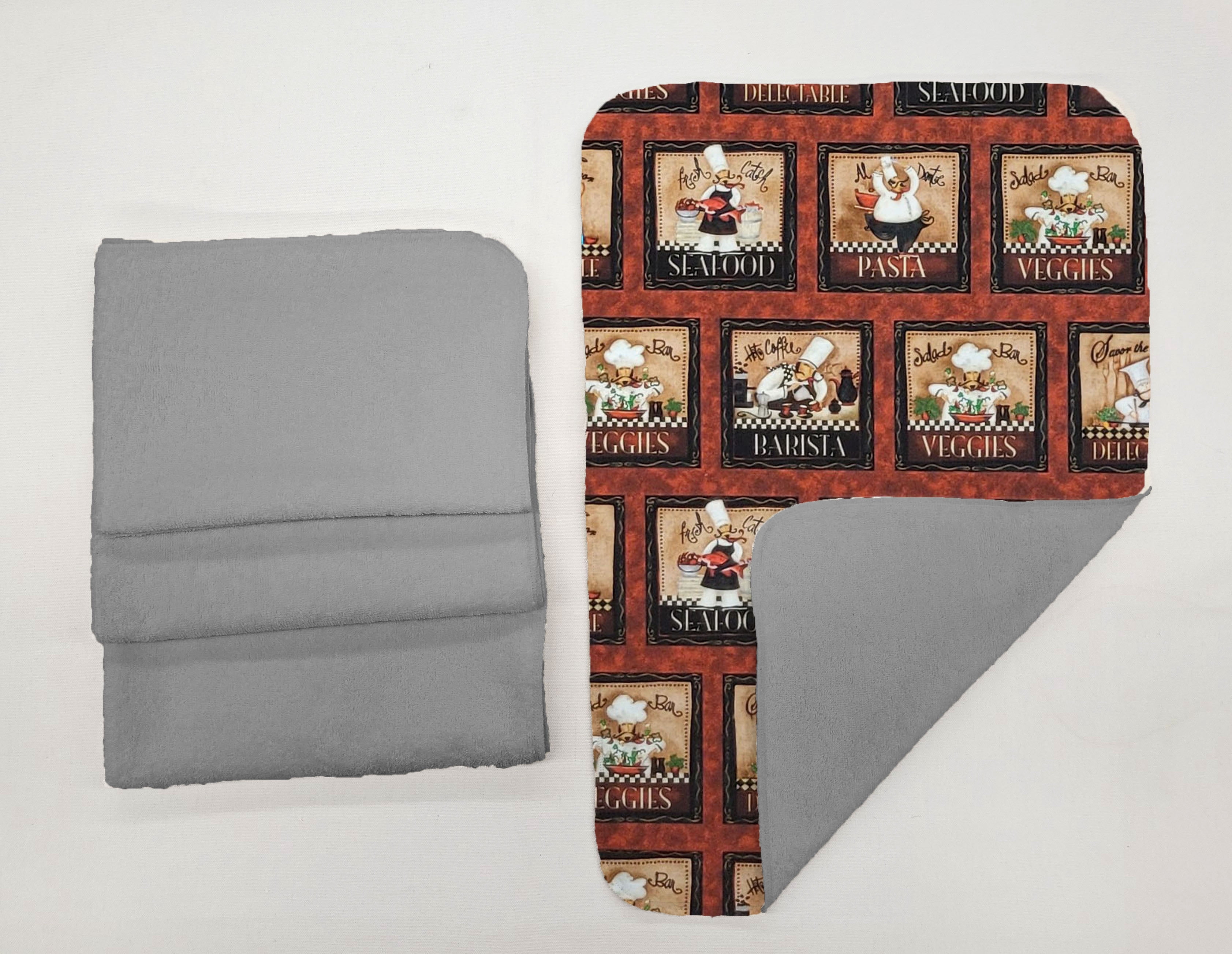 Fat Chefs Hand Towels (Set of 4) by Penny's Needful Things (Towel Color ...