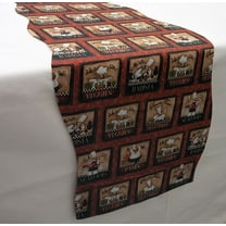 Fat Chefs Table Runner by Penny's Needful Things (3 Feet Long - SCALLOPED) (Bistro Chefs)