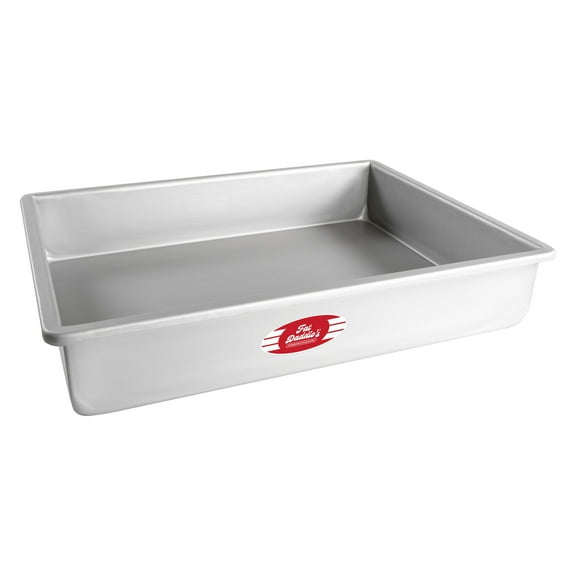 Fat Daddio's Anodized Aluminum Sheet Cake Pan with Solid Bottom, 12 x 18 x 3"