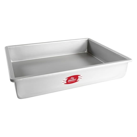 Fat Daddio's Anodized Aluminum Sheet Cake Pan with Solid Bottom, 12 x 18 x 3"