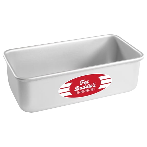 Fat Daddio's BP-5639 Anodized Aluminum Bread Loaf Pan, 4.875 x 2.75 x 2 inch
