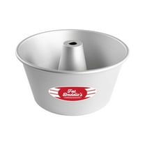 Fat Daddio's PAF-8375 Anodized Aluminum Angel Food Cake Pan, 8 inch