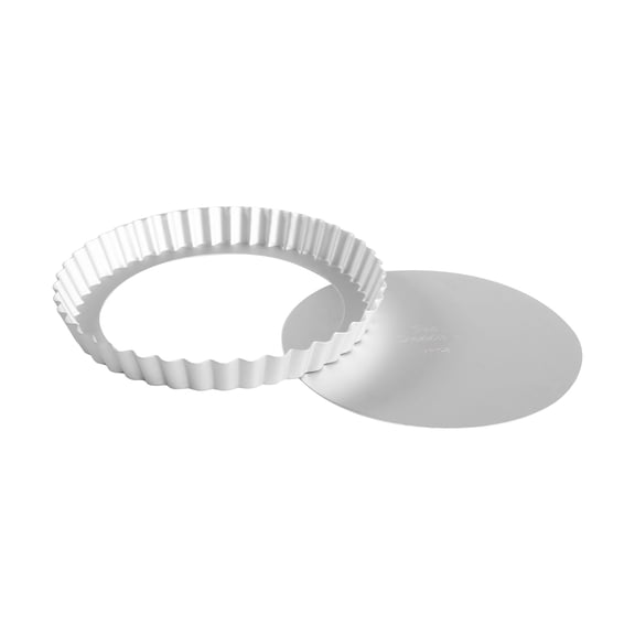 Fat Daddio's PFT-8 Round Fluted Tart Pan, 8 x 1 inch