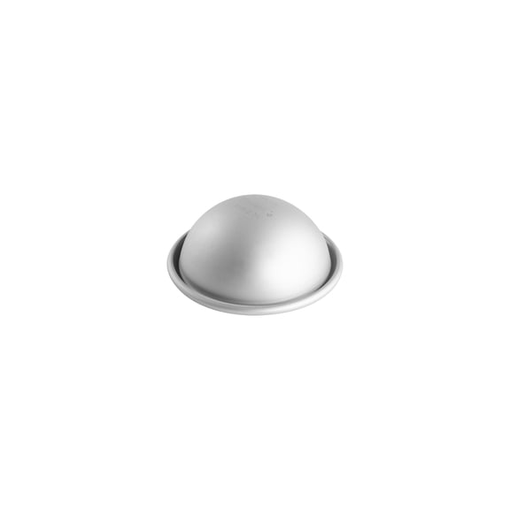 Fat Daddio's PHA-275 Cake Hemisphere Pan, 2.75 x 1.4 Inch, Silver