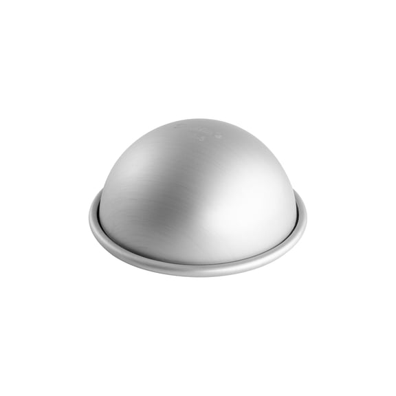 Fat Daddio's PHA-5 Cake Hemisphere Pan, 5 x 2.5 Inch, Silver