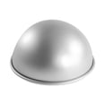 thumbnail image 1 of Fat Daddio's PHA-9 Anodized Aluminum Hemisphere Pan, 9 x 4 inch, Silver, 1 of 5