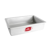 Fat Daddios POB-8123 Anodized Aluminum Sheet Cake Pan, 8 x 12 x 3 Inch