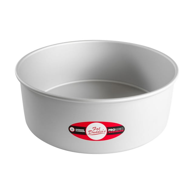 Fat Daddio's PRD114 Anodized Aluminum Round Cake Pan, 11 x 4 inch